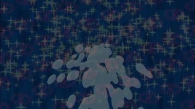 Organik desenli yüzey giriş stili video film sanatı ile soyut arkaplan tasarımı