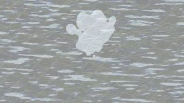 Soyut hareket desenli fütüristik video üretimi için dinamik dijital arkaplan