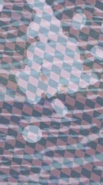 Benzersiz hareket grafikleri tasarım sanatına sahip yaratıcı film üretimi için özet bir arkaplan