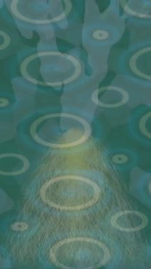 Organik desenli yüzey giriş stili video film sanatı ile soyut arkaplan tasarımı