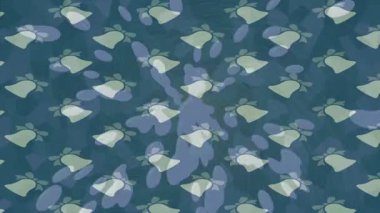 Organik desenli yüzey giriş stili video film sanatı ile soyut arkaplan tasarımı