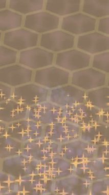 Soyut hareket desenli fütüristik video üretimi için dinamik dijital arkaplan