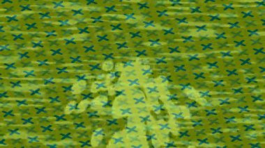 Benzersiz dijital hareket grafiklerine sahip yaratıcı sinematik projeler için yumuşak animasyon yüzeyi