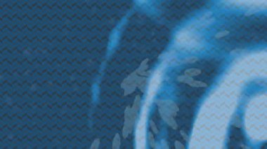 Benzersiz hareket grafikleri tasarım sanatına sahip yaratıcı film üretimi için özet bir arkaplan