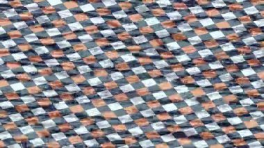 Soyut hareket desenli fütüristik video üretimi için dinamik dijital arkaplan