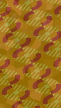 Soyut hareket desenli fütüristik video üretimi için dinamik dijital arkaplan