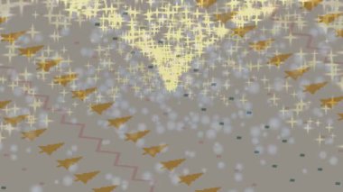 Benzersiz video giriş tasarımı projeleri için detaylı yüzey kalıbı film animasyon stili grafik girişi