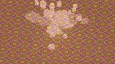 Benzersiz hareket grafikleri tasarım sanatına sahip yaratıcı film üretimi için özet bir arkaplan