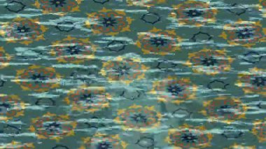 Organik desenli yüzey giriş stili video film sanatı ile soyut arkaplan tasarımı