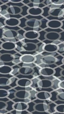 Soyut hareket desenli fütüristik video üretimi için dinamik dijital arkaplan