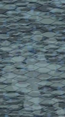 Benzersiz dijital animasyon tarzı grafikleri olan yaratıcı ortam tasarımı için yenilikçi hareket dokusu