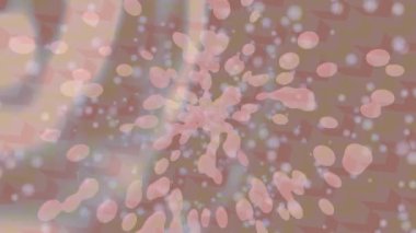 Benzersiz dijital animasyon tarzı grafikleri olan yaratıcı ortam tasarımı için yenilikçi hareket dokusu