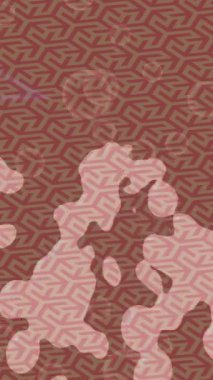 Benzersiz video giriş tasarımı projeleri için detaylı yüzey kalıbı film animasyon stili grafik girişi