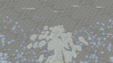 Organik desenli yüzey giriş stili video film sanatı ile soyut arkaplan tasarımı