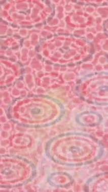 Benzersiz dijital animasyon tarzı grafikleri olan yaratıcı ortam tasarımı için yenilikçi hareket dokusu