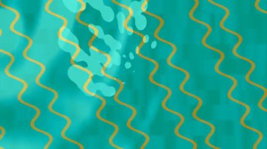 Organik desenli yüzey giriş stili video film sanatı ile soyut arkaplan tasarımı