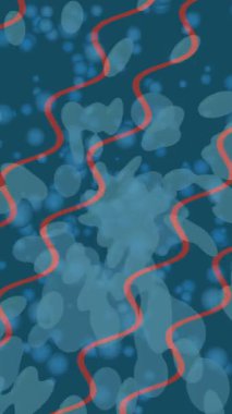 Lüks hareket projeleri için soyut tasarım stili animasyonu olan üst düzey dijital doku