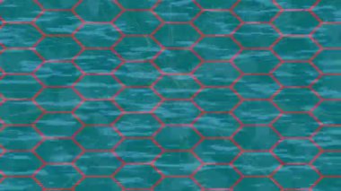 Dijital doku yüzey tasarım biçimi ile modern video animasyonu için gelişmiş hareket grafikleri