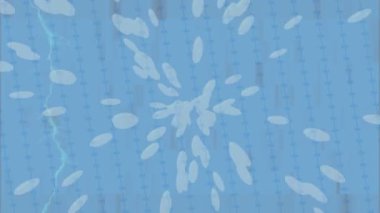 Modern medya üretimi için fütüristik dijital soyut doku sinematik tarz hareketli grafik ögesi