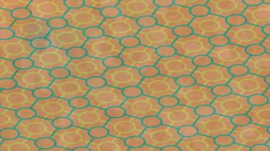 Organik desenli yüzey giriş stili video film sanatı ile soyut arkaplan tasarımı