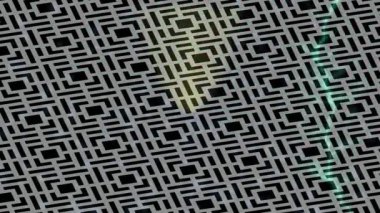 Benzersiz video giriş tasarımı projeleri için detaylı yüzey kalıbı film animasyon stili grafik girişi