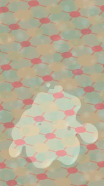 Yaratıcı video düzenleme film arkaplan tasarımı için minimalist organik hareket grafikleri