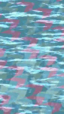 Benzersiz dijital animasyon tarzı grafikleri olan yaratıcı ortam tasarımı için yenilikçi hareket dokusu