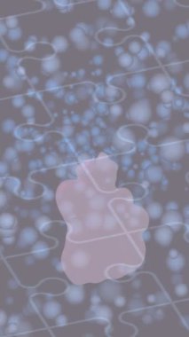 Benzersiz video giriş tasarımı projeleri için detaylı yüzey kalıbı film animasyon stili grafik girişi