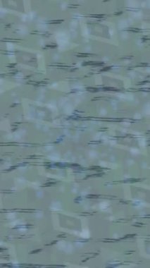 Benzersiz dijital animasyon tarzı grafikleri olan yaratıcı ortam tasarımı için yenilikçi hareket dokusu