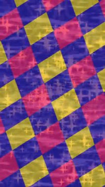 Soyut hareket desenli fütüristik video üretimi için dinamik dijital arkaplan