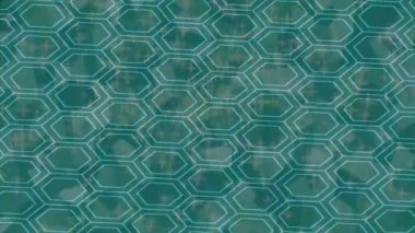 Benzersiz hareket dokusu tasarım sanatı ile profesyonel video düzenleme için modern soyut grafikler