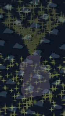 Benzersiz dijital hareket grafiklerine sahip yaratıcı sinematik projeler için yumuşak animasyon yüzeyi