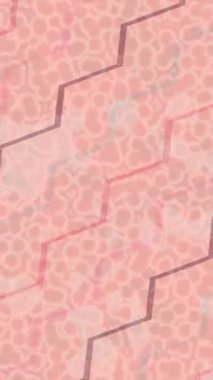 Benzersiz dijital animasyon tarzı grafikleri olan yaratıcı ortam tasarımı için yenilikçi hareket dokusu