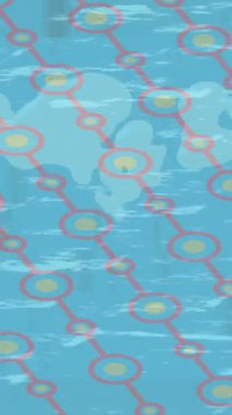 Benzersiz hareket dokusu tasarım sanatı ile profesyonel video düzenleme için modern soyut grafikler