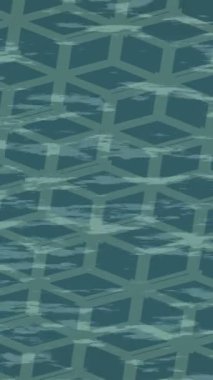 Benzersiz video giriş tasarımı projeleri için detaylı yüzey kalıbı film animasyon stili grafik girişi