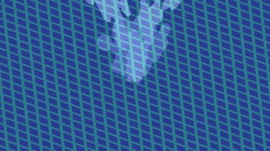 Modern medya üretimi için fütüristik dijital soyut doku sinematik tarz hareketli grafik ögesi