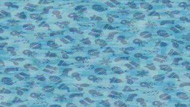 Soyut hareket desenli fütüristik video üretimi için dinamik dijital arkaplan