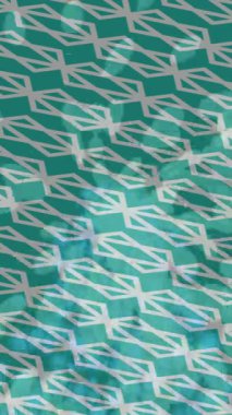 Benzersiz dijital animasyon tarzı grafikleri olan yaratıcı ortam tasarımı için yenilikçi hareket dokusu