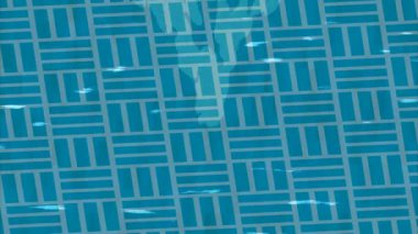 Soyut hareket desenli fütüristik video üretimi için dinamik dijital arkaplan