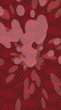 Lüks hareket projeleri için soyut tasarım stili animasyonu olan üst düzey dijital doku