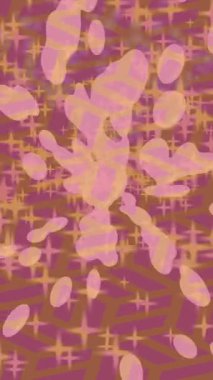 Dijital doku yüzey tasarım biçimi ile modern video animasyonu için gelişmiş hareket grafikleri