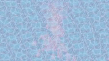 Soyut hareket desenli fütüristik video üretimi için dinamik dijital arkaplan