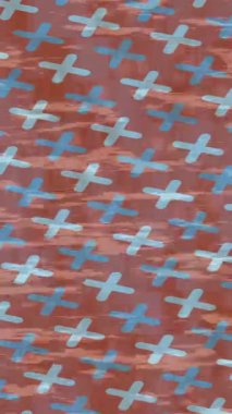 Benzersiz video giriş tasarımı projeleri için detaylı yüzey kalıbı film animasyon stili grafik girişi