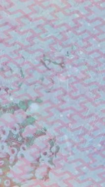 Organik desenli yüzey giriş stili video film sanatı ile soyut arkaplan tasarımı