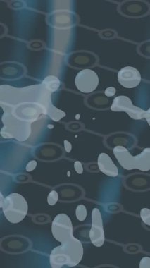 Benzersiz video giriş tasarımı projeleri için detaylı yüzey kalıbı film animasyon stili grafik girişi