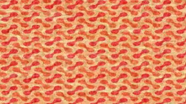 Benzersiz video giriş tasarımı projeleri için detaylı yüzey kalıbı film animasyon stili grafik girişi