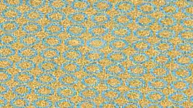 Benzersiz dijital animasyon tarzı grafikleri olan yaratıcı ortam tasarımı için yenilikçi hareket dokusu