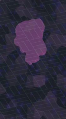 Profesyonel video projeleri sanat tarzı için organik hareketli arkaplan tasarımı