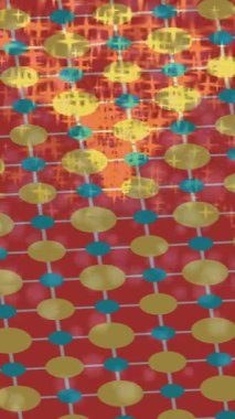 Yaratıcı video düzenleme film arkaplan tasarımı için minimalist organik hareket grafikleri