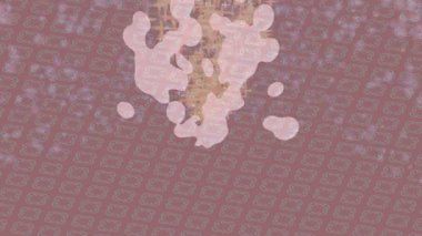 Benzersiz hareket grafikleri tasarım sanatına sahip yaratıcı film üretimi için özet bir arkaplan